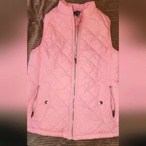 Pink medium vest jacket
